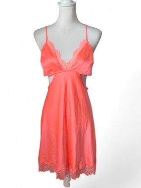 Victoria’s Secret Neon Cutout Slip